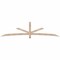 Ekena Millwork Alberta Smooth Timber Gable Bracket, Douglas Fir, 108"W x 27"H x 3 1/2"D x 3 1/2"F, 6/12 Pitch GBW108X27X0404ALB00SDF - alternate 1